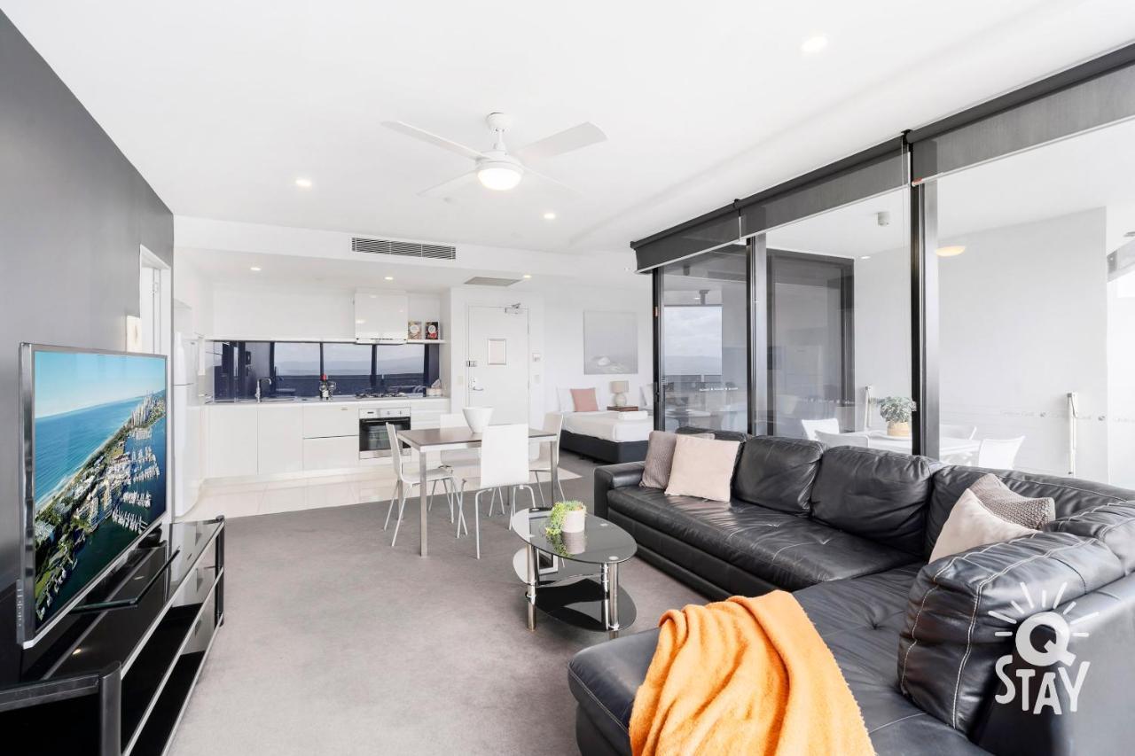 Kids Stay Free In Hinterland View 1 Bedroom Spa Apartment At Circle On Cavill - Q Stay 黄金海岸 外观 照片