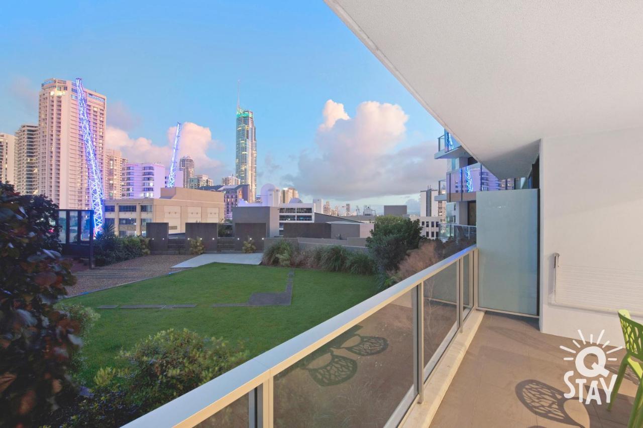 Kids Stay Free In Hinterland View 1 Bedroom Spa Apartment At Circle On Cavill - Q Stay 黄金海岸 外观 照片