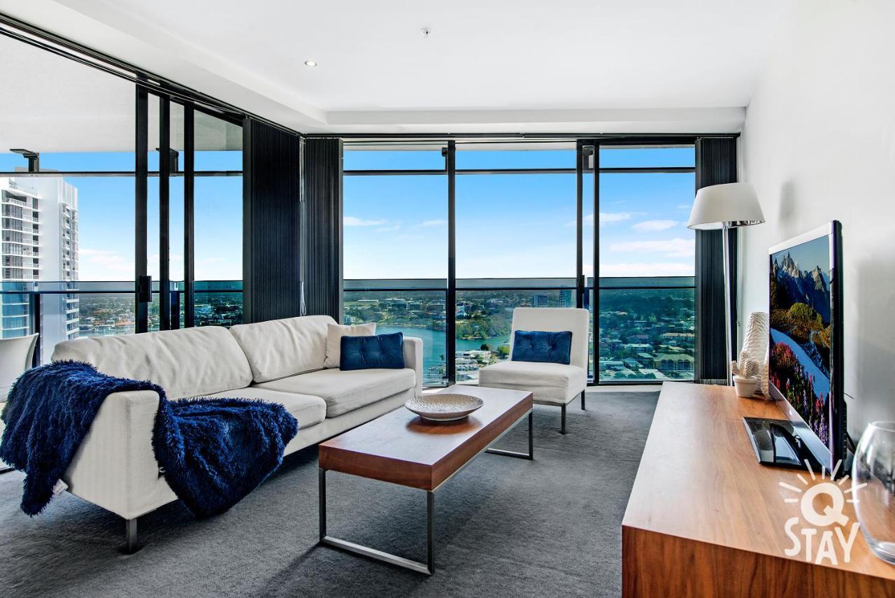 Kids Stay Free In Hinterland View 1 Bedroom Spa Apartment At Circle On Cavill - Q Stay 黄金海岸 外观 照片