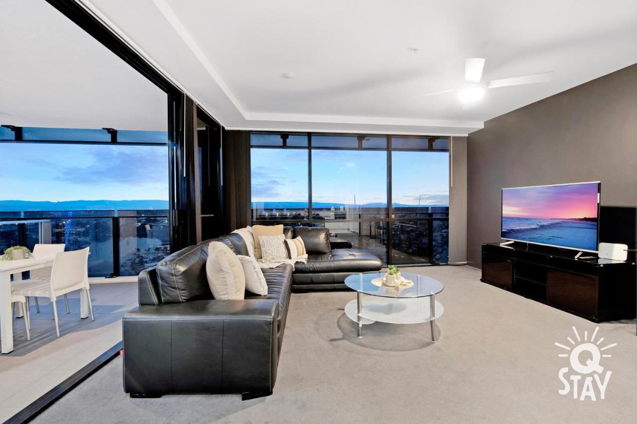 Kids Stay Free In Hinterland View 1 Bedroom Spa Apartment At Circle On Cavill - Q Stay 黄金海岸 外观 照片
