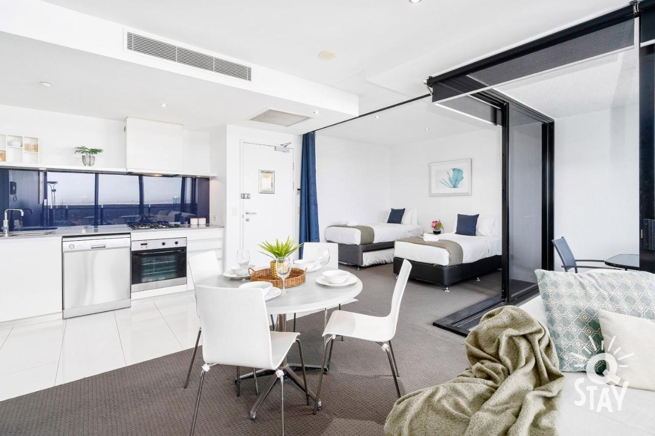 Kids Stay Free In Hinterland View 1 Bedroom Spa Apartment At Circle On Cavill - Q Stay 黄金海岸 外观 照片