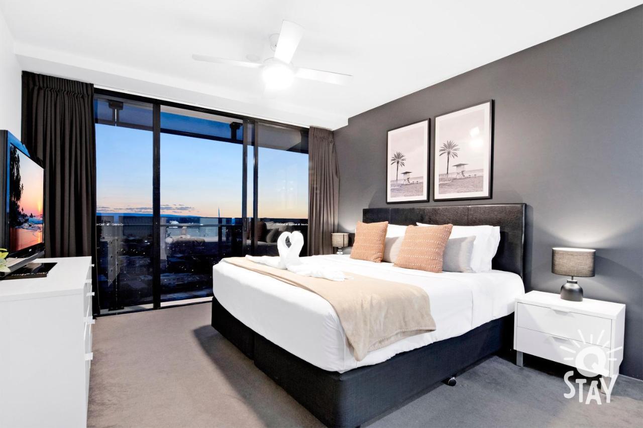 Kids Stay Free In Hinterland View 1 Bedroom Spa Apartment At Circle On Cavill - Q Stay 黄金海岸 外观 照片