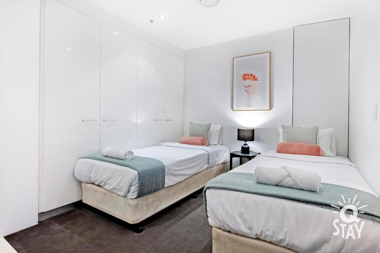 Kids Stay Free In Hinterland View 1 Bedroom Spa Apartment At Circle On Cavill - Q Stay 黄金海岸 外观 照片