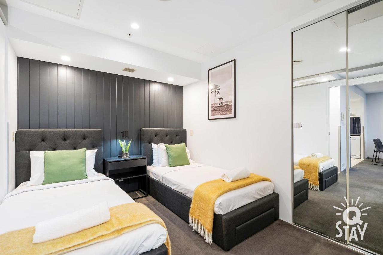 Kids Stay Free In Hinterland View 1 Bedroom Spa Apartment At Circle On Cavill - Q Stay 黄金海岸 外观 照片