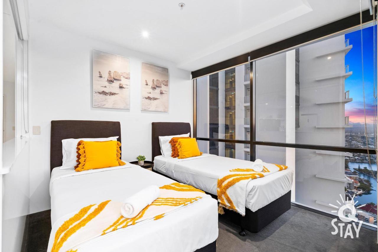 Kids Stay Free In Hinterland View 1 Bedroom Spa Apartment At Circle On Cavill - Q Stay 黄金海岸 外观 照片