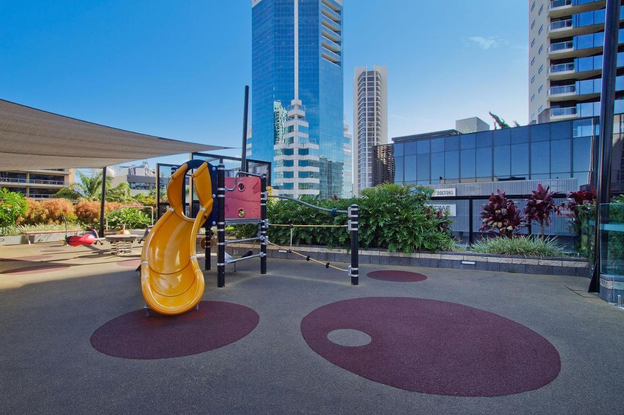 Kids Stay Free In Hinterland View 1 Bedroom Spa Apartment At Circle On Cavill - Q Stay 黄金海岸 外观 照片