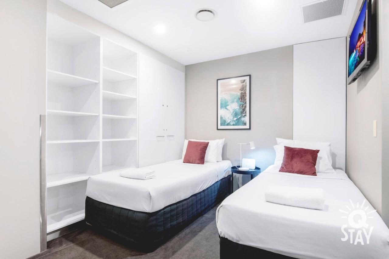 Kids Stay Free In Hinterland View 1 Bedroom Spa Apartment At Circle On Cavill - Q Stay 黄金海岸 外观 照片