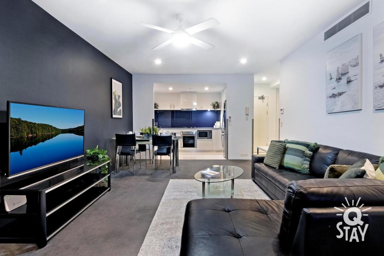 Kids Stay Free In Hinterland View 1 Bedroom Spa Apartment At Circle On Cavill - Q Stay 黄金海岸 外观 照片