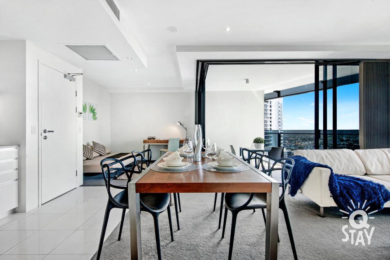 Kids Stay Free In Hinterland View 1 Bedroom Spa Apartment At Circle On Cavill - Q Stay 黄金海岸 外观 照片