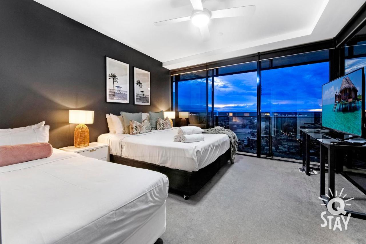 Kids Stay Free In Hinterland View 1 Bedroom Spa Apartment At Circle On Cavill - Q Stay 黄金海岸 外观 照片