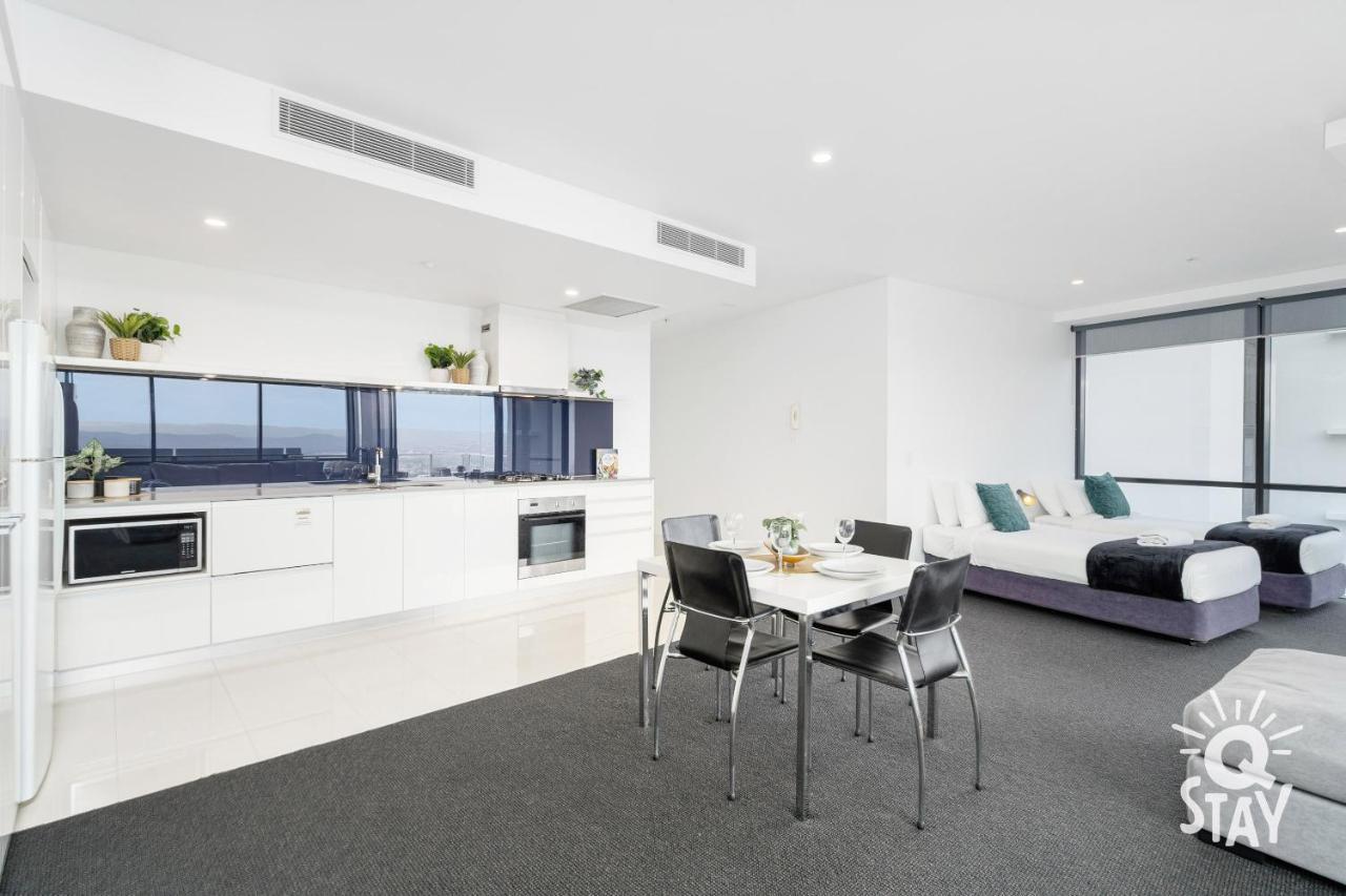 Kids Stay Free In Hinterland View 1 Bedroom Spa Apartment At Circle On Cavill - Q Stay 黄金海岸 外观 照片