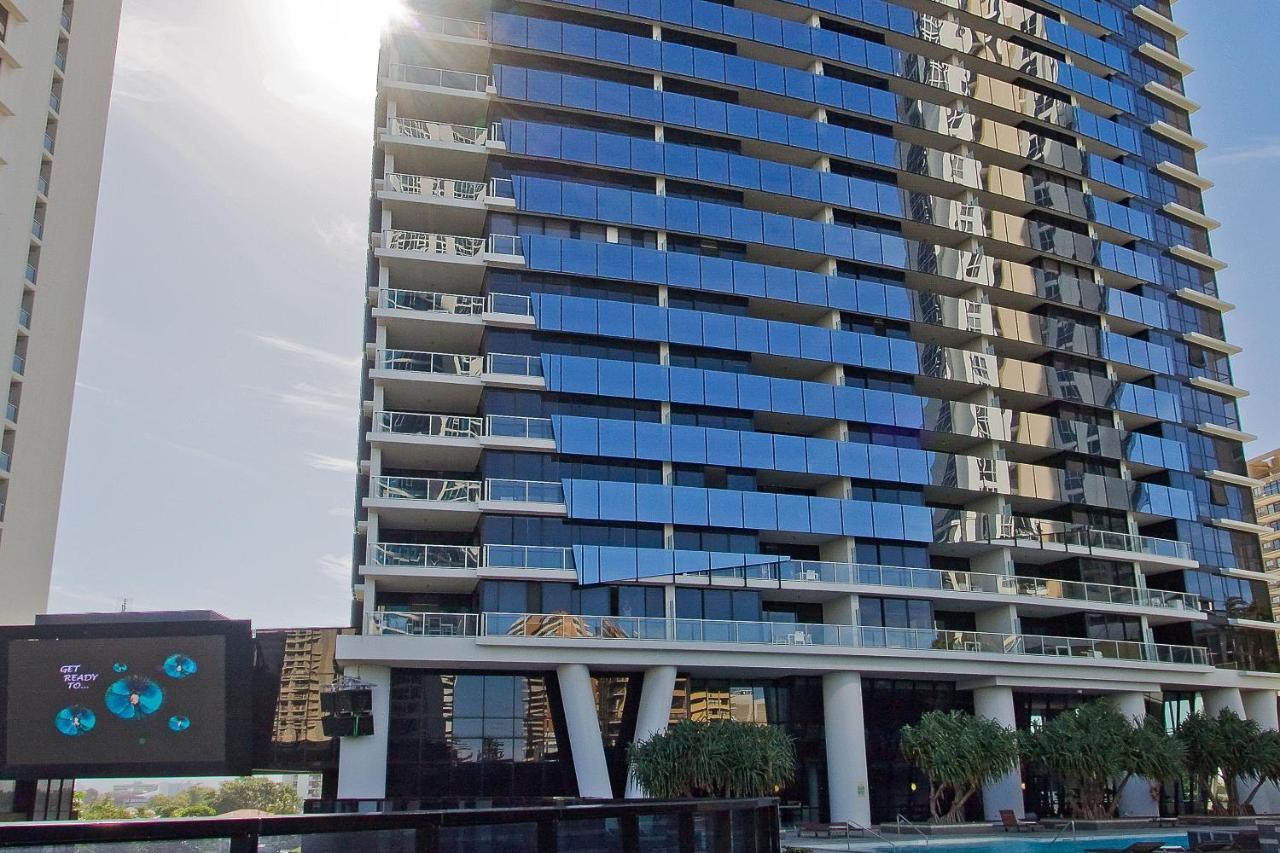 Kids Stay Free In Hinterland View 1 Bedroom Spa Apartment At Circle On Cavill - Q Stay 黄金海岸 外观 照片