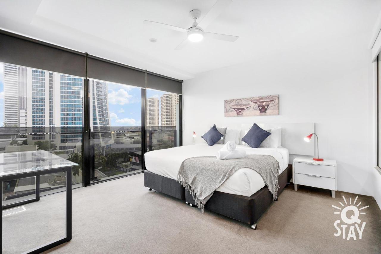 Kids Stay Free In Hinterland View 1 Bedroom Spa Apartment At Circle On Cavill - Q Stay 黄金海岸 外观 照片
