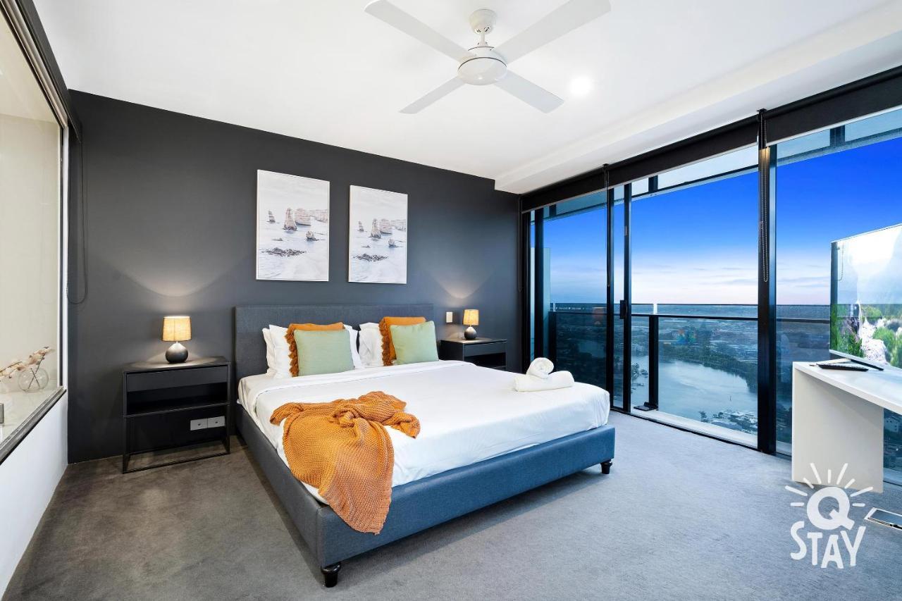 Kids Stay Free In Hinterland View 1 Bedroom Spa Apartment At Circle On Cavill - Q Stay 黄金海岸 外观 照片