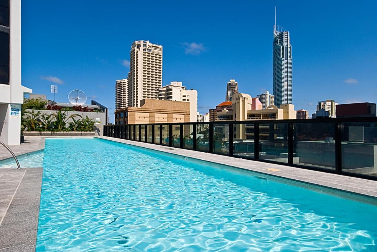 Kids Stay Free In Hinterland View 1 Bedroom Spa Apartment At Circle On Cavill - Q Stay 黄金海岸 外观 照片
