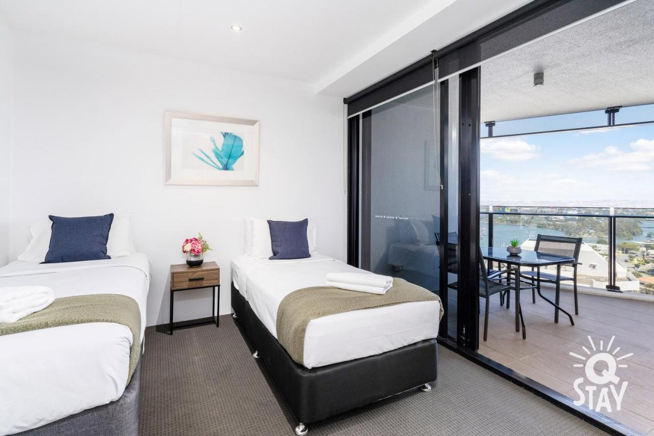 Kids Stay Free In Hinterland View 1 Bedroom Spa Apartment At Circle On Cavill - Q Stay 黄金海岸 外观 照片