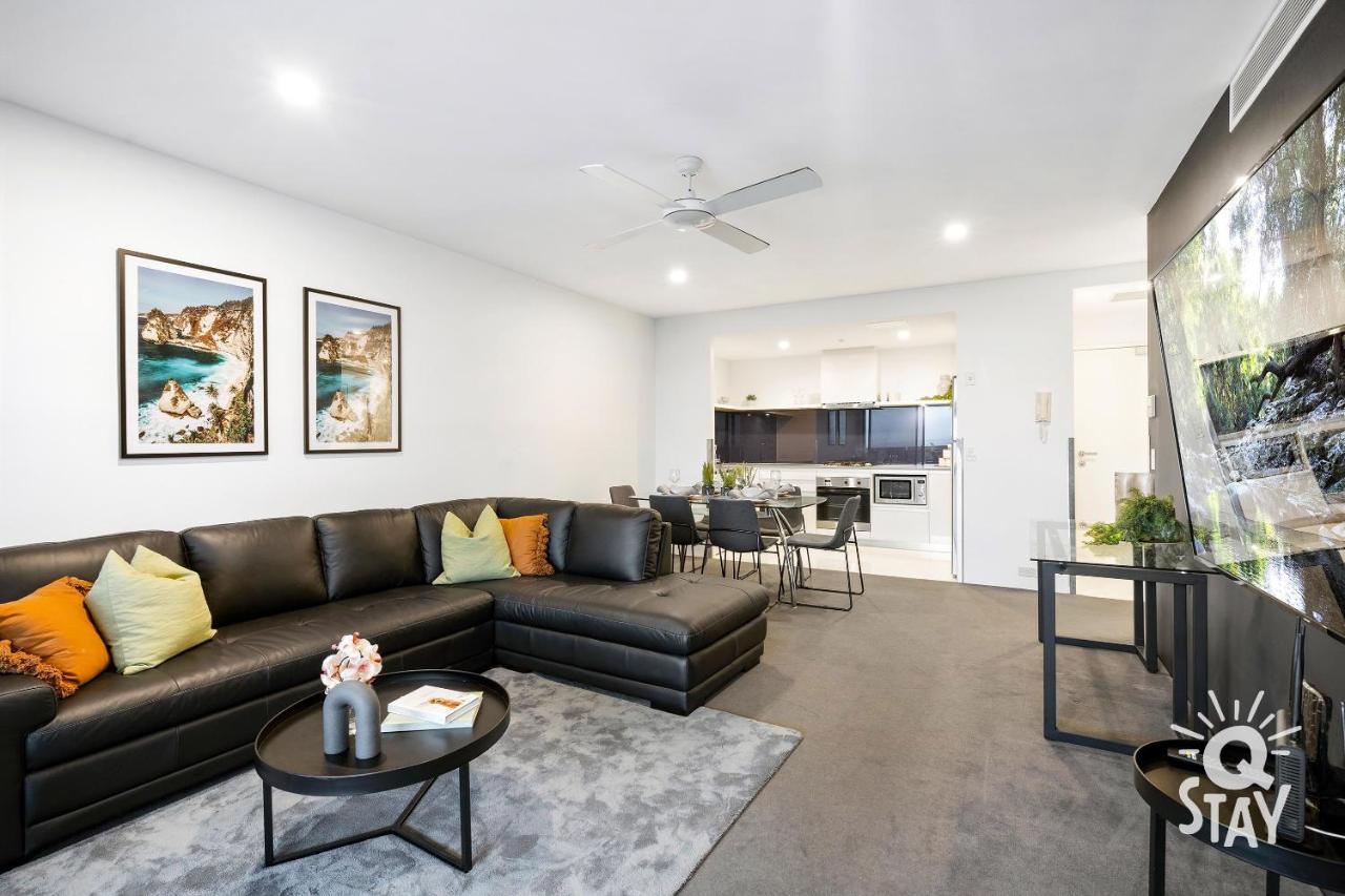 Kids Stay Free In Hinterland View 1 Bedroom Spa Apartment At Circle On Cavill - Q Stay 黄金海岸 外观 照片