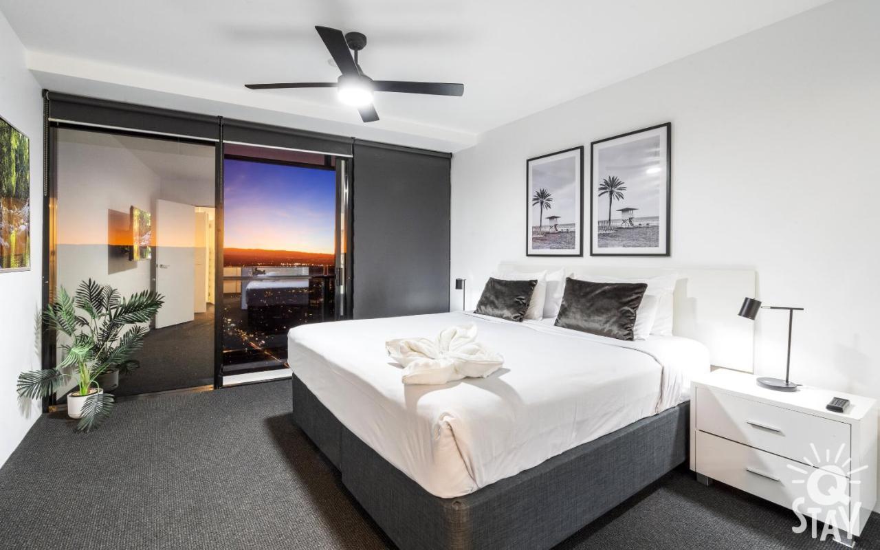 Kids Stay Free In Hinterland View 1 Bedroom Spa Apartment At Circle On Cavill - Q Stay 黄金海岸 外观 照片